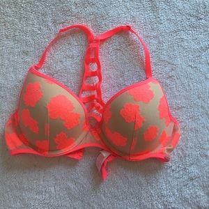 Barely worn. Caged strappy back bra